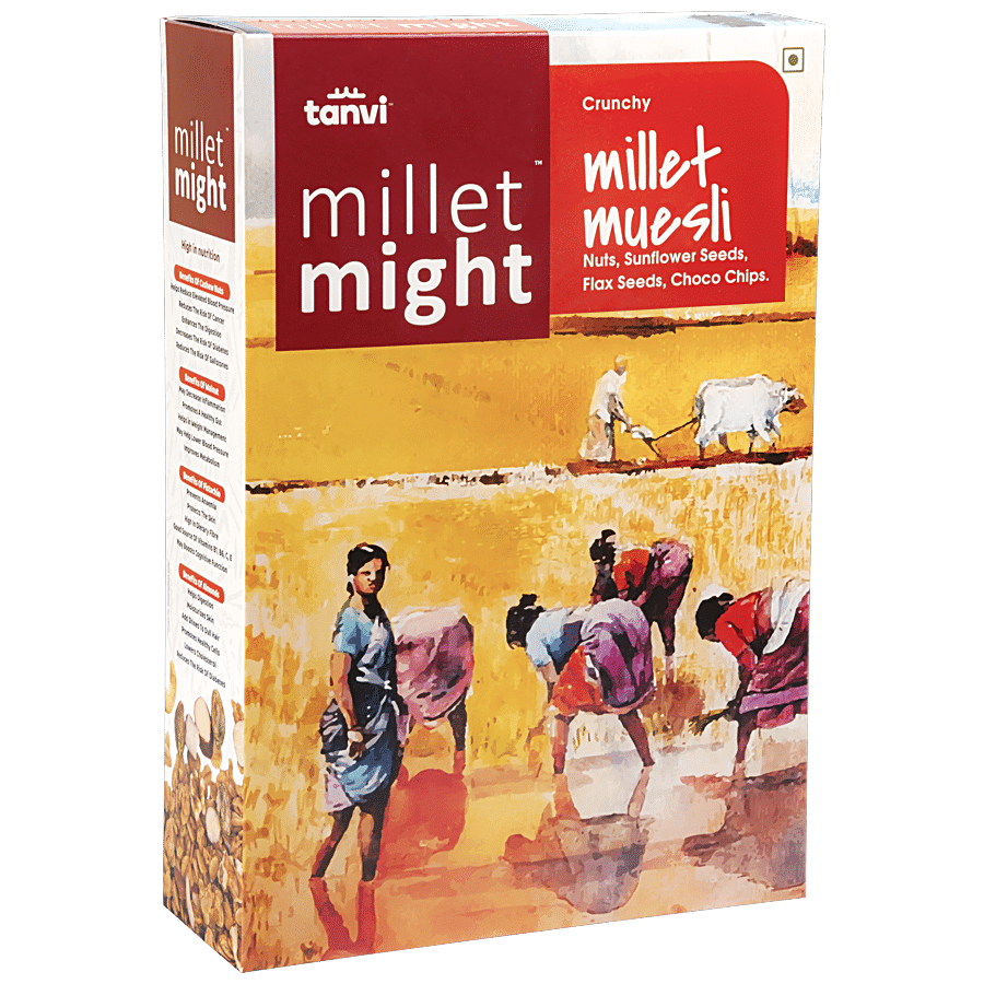 Millet Might Crunchy Millet Muesli - Nuts