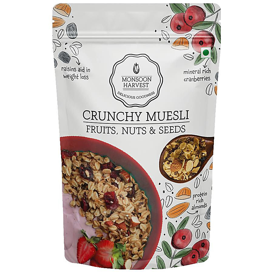 Monsoon Harvest Crunchy Muesli - Fruit