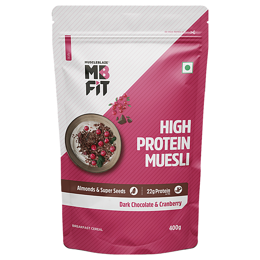 MuscleBlaze High Protein Muesli