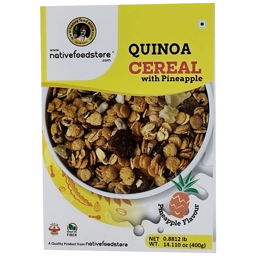 Nativefoodstore Quinoa Cereal - Rich In Protein & Fibre