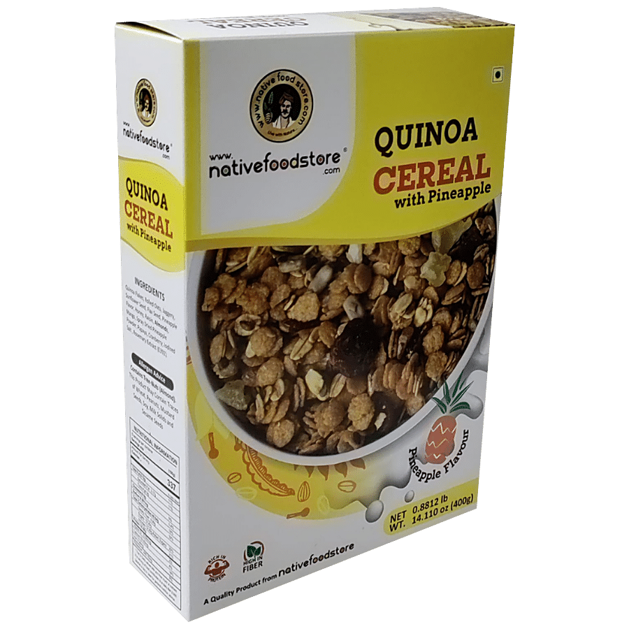 Nativefoodstore Quinoa Cereal - Rich In Protein & Fibre