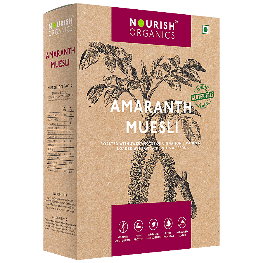 Nourish Organics Amaranth Muesli