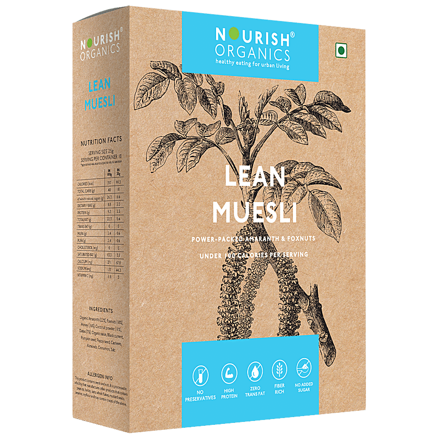 Nourish Organics Muesli - Lean