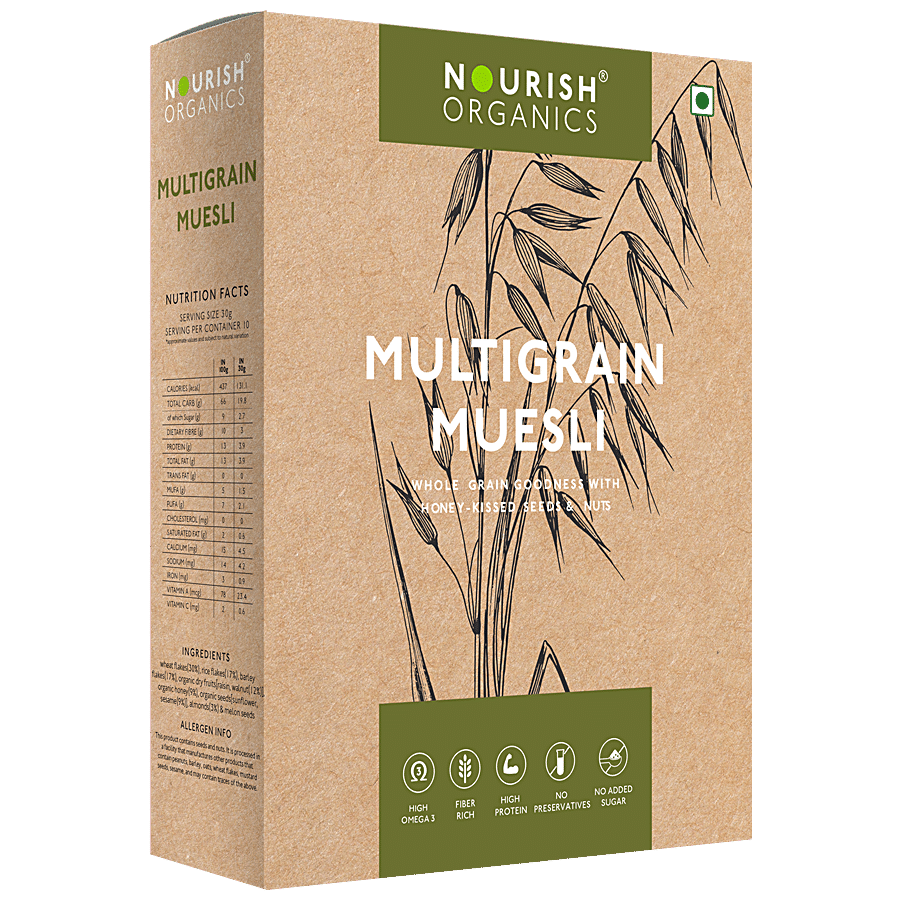 Nourish Organics Muesli - Multigrain