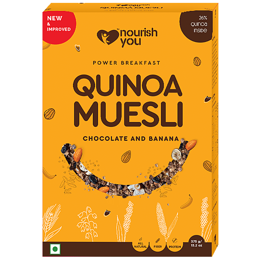 Nourish you Quinoa Muesli - Chocolate & Banana