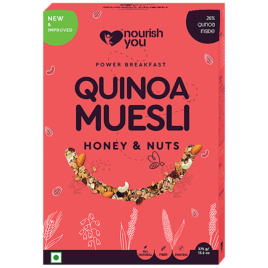 Nourish you Quinoa Muesli - Honey & Nuts