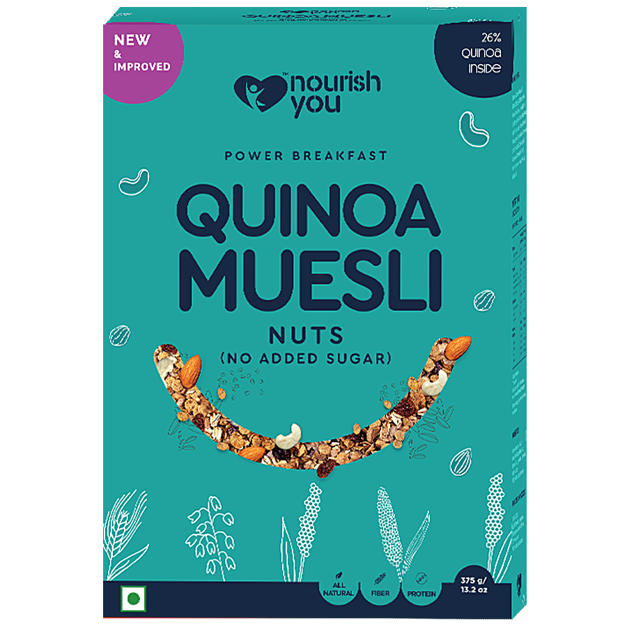 Nourish you Quinoa Muesli - No Added Sugar