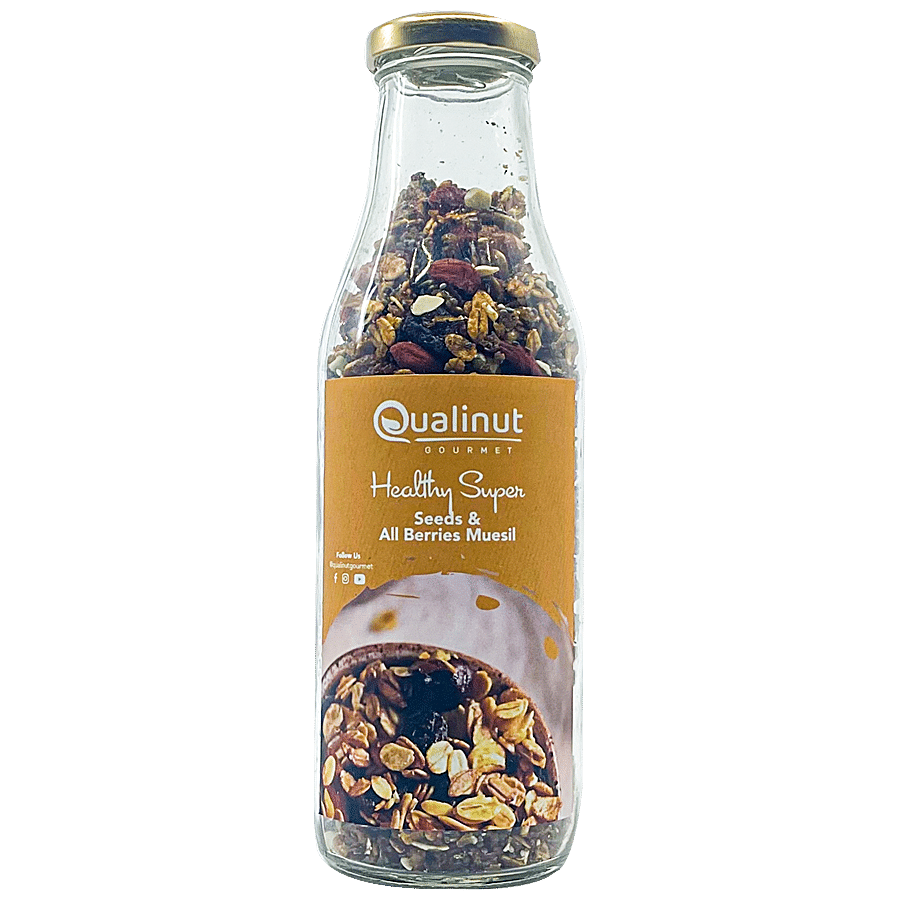 Qualinut Gourmet Healthy Super - Seeds & All Berries Muesli