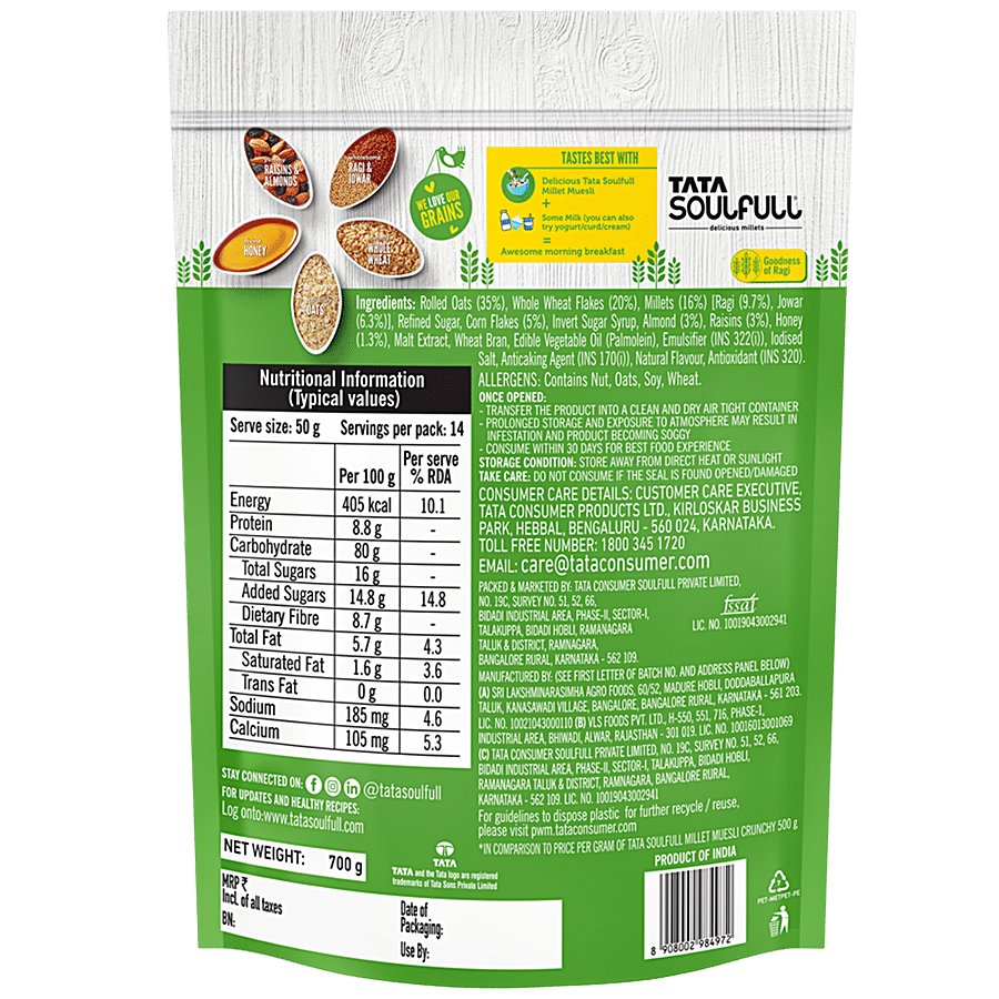 Tata Soulfull Millet Muesli