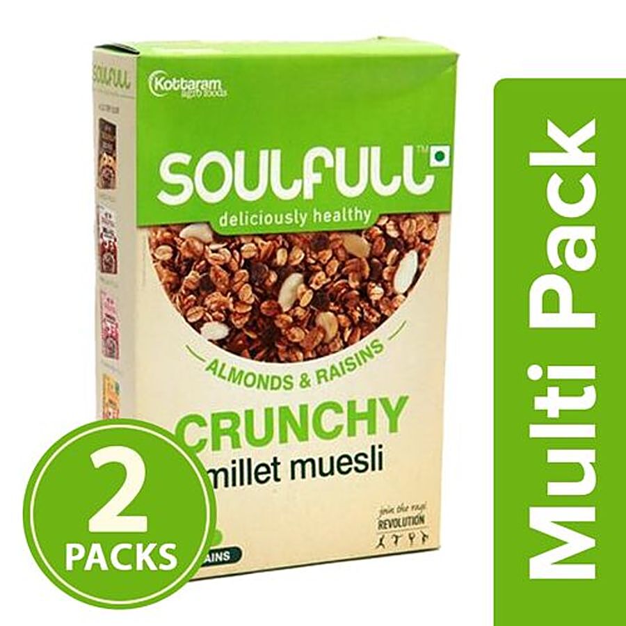 Tata Soulfull Millet Muesli - Crunchy