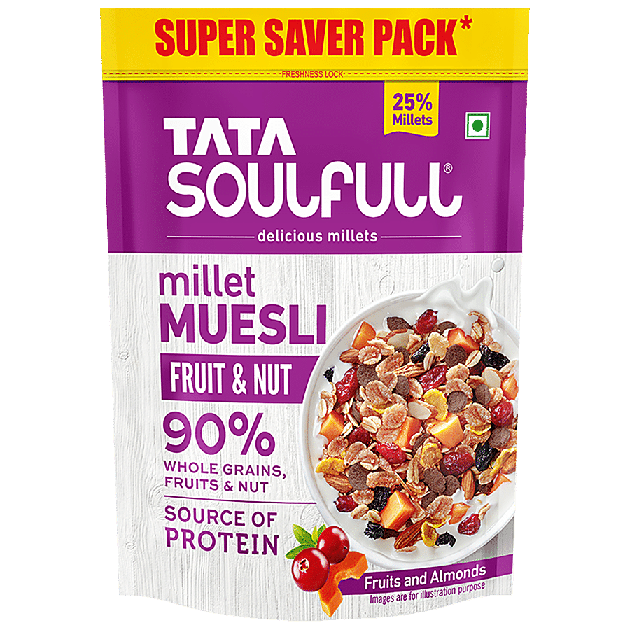 Tata Soulfull Millet Muesli - Fruit & Nut