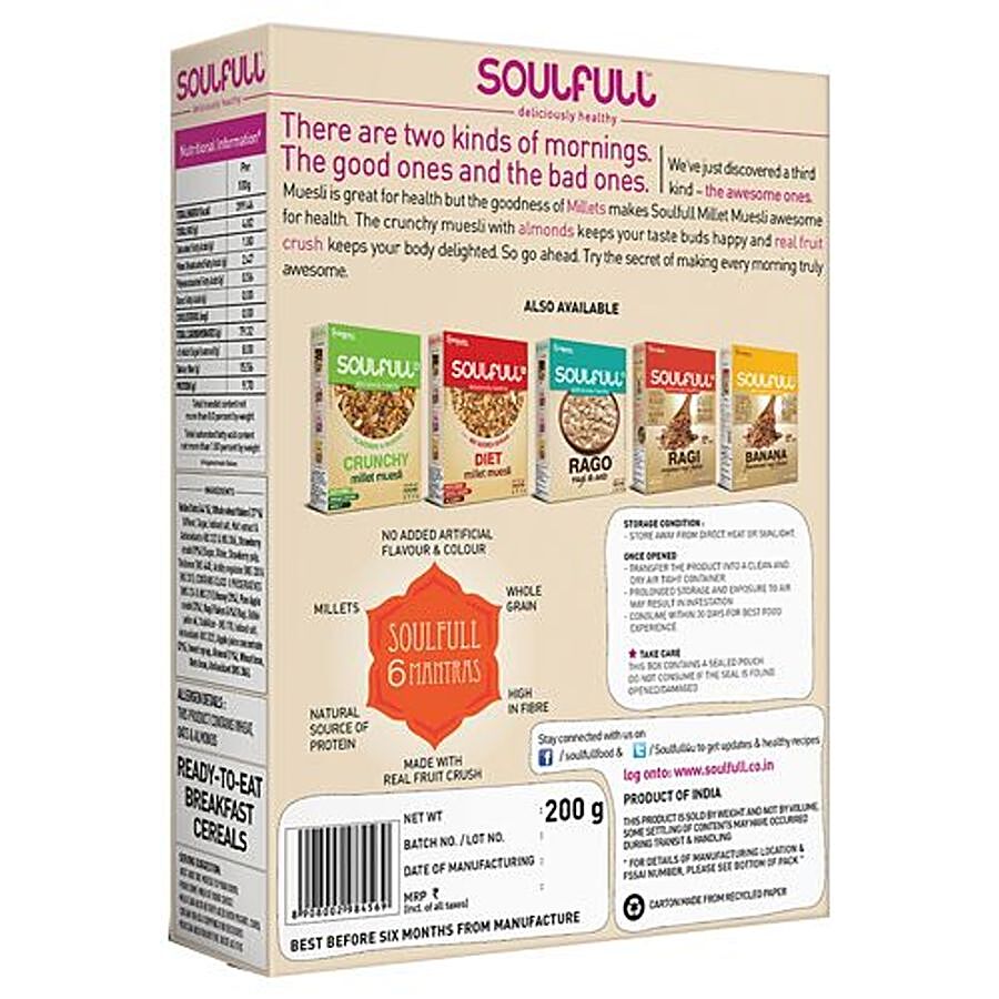 Tata Soulfull Millet Muesli - Fruity