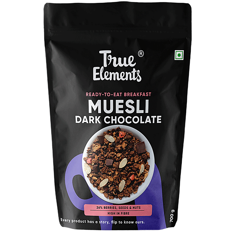 True Elements Dark Chocolate Muesli