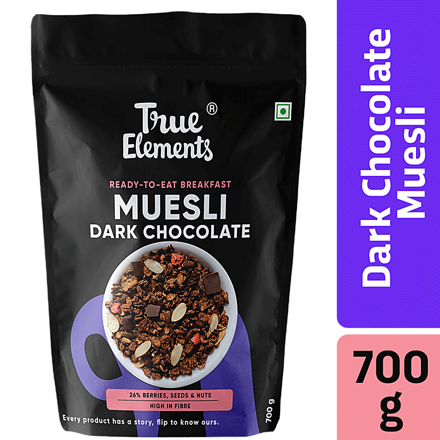 True Elements Dark Chocolate Muesli