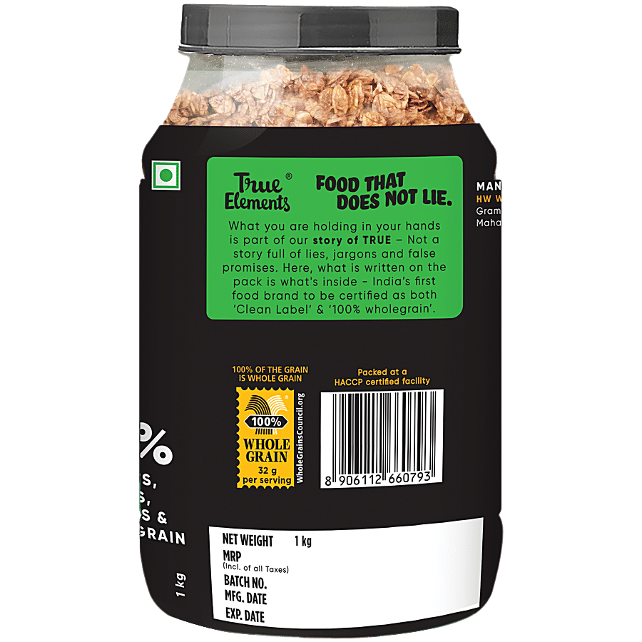 True Elements Fruit & Nut Muesli - Rich In Protein & Fiber