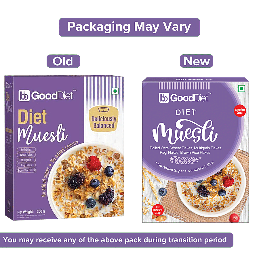 bb Gooddiet Diet Muesli - No Added Sugar