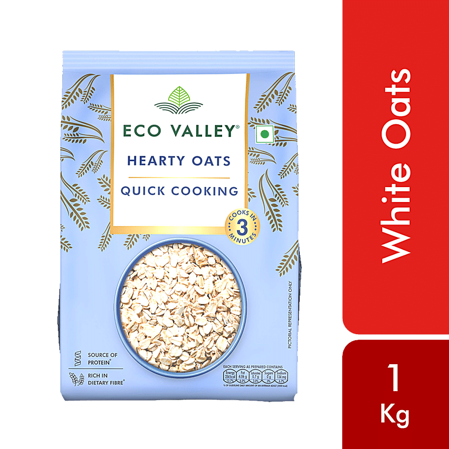 Eco Valley  Hearty Oats - Rich In Protein & Fibre