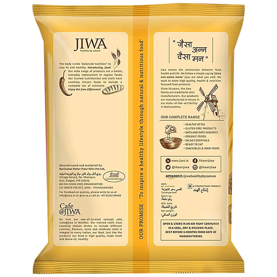 Jiwa Instant Oats - 100% Natural & Gluten Free