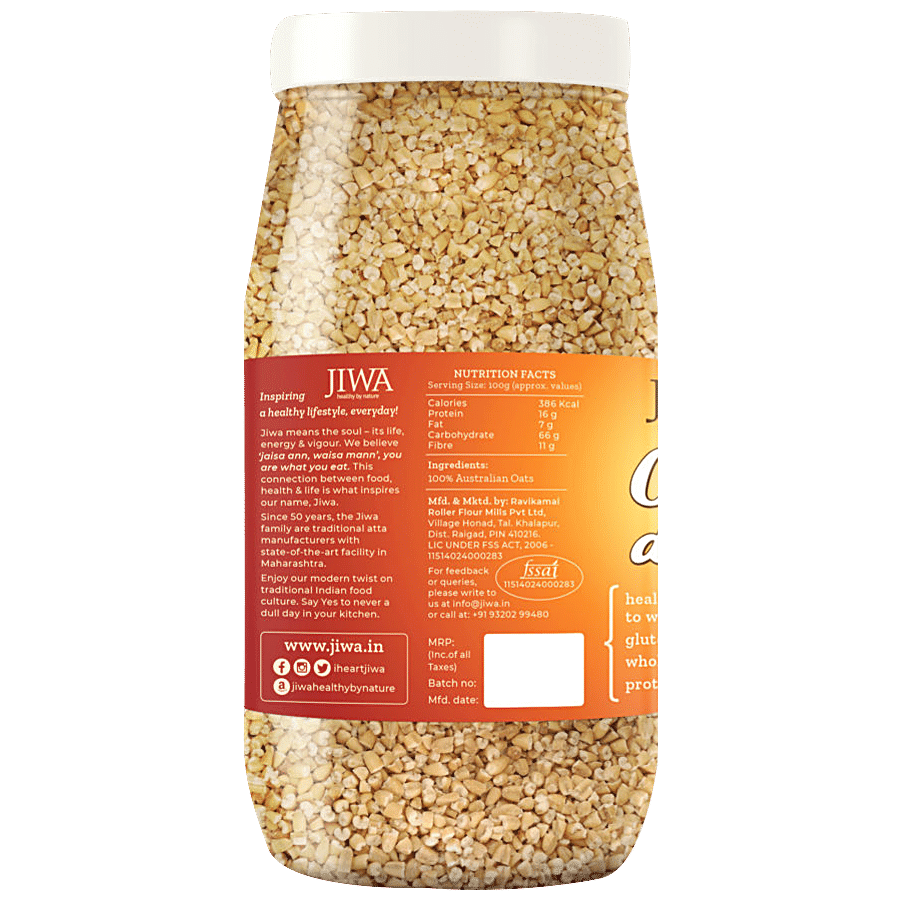 Jiwa Oats Dalia - 100% Natural & Gluten Free