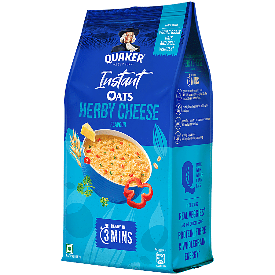 Quaker Instant Oats - Herby Cheese Flavour