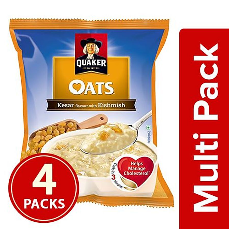 Quaker Oats - Kesar Flavour with Kishmish