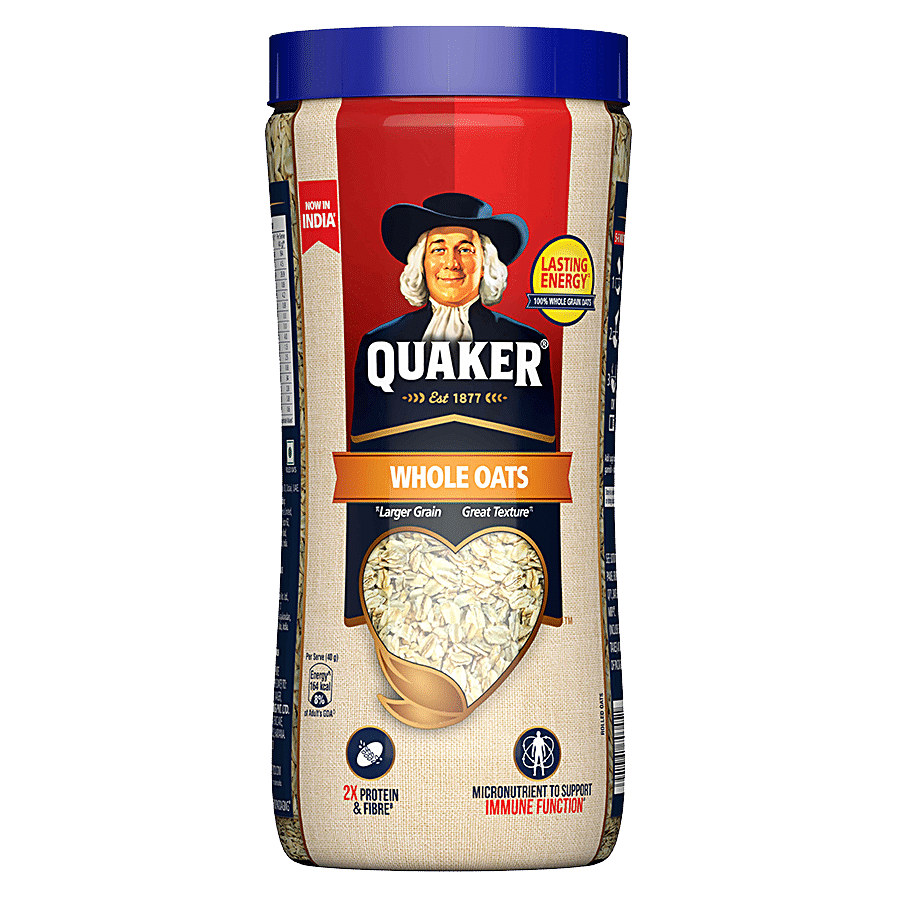 Quaker Whole Oats Breakfast Cereal - Nutritious