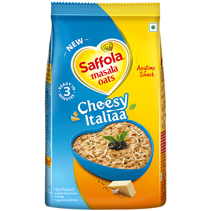 Saffola Masala Oats Cheesy Italian