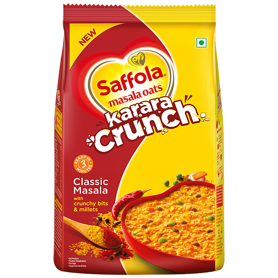 Saffola Masala Oats - Karara Crunch