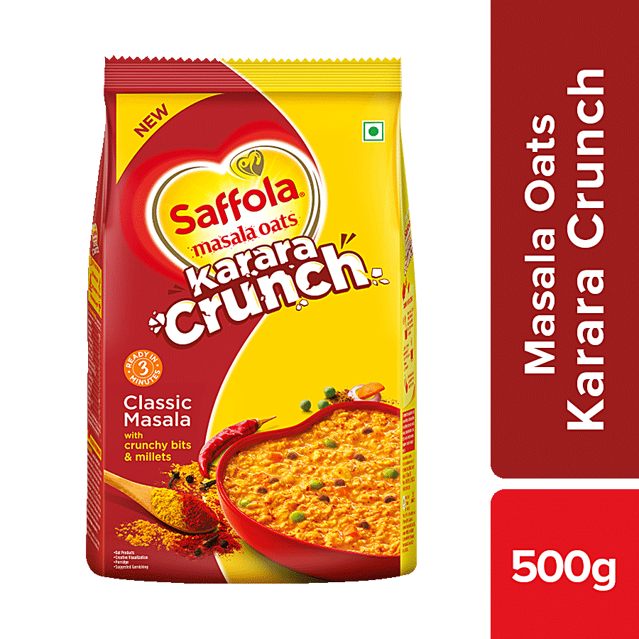 Saffola Masala Oats - Karara Crunch