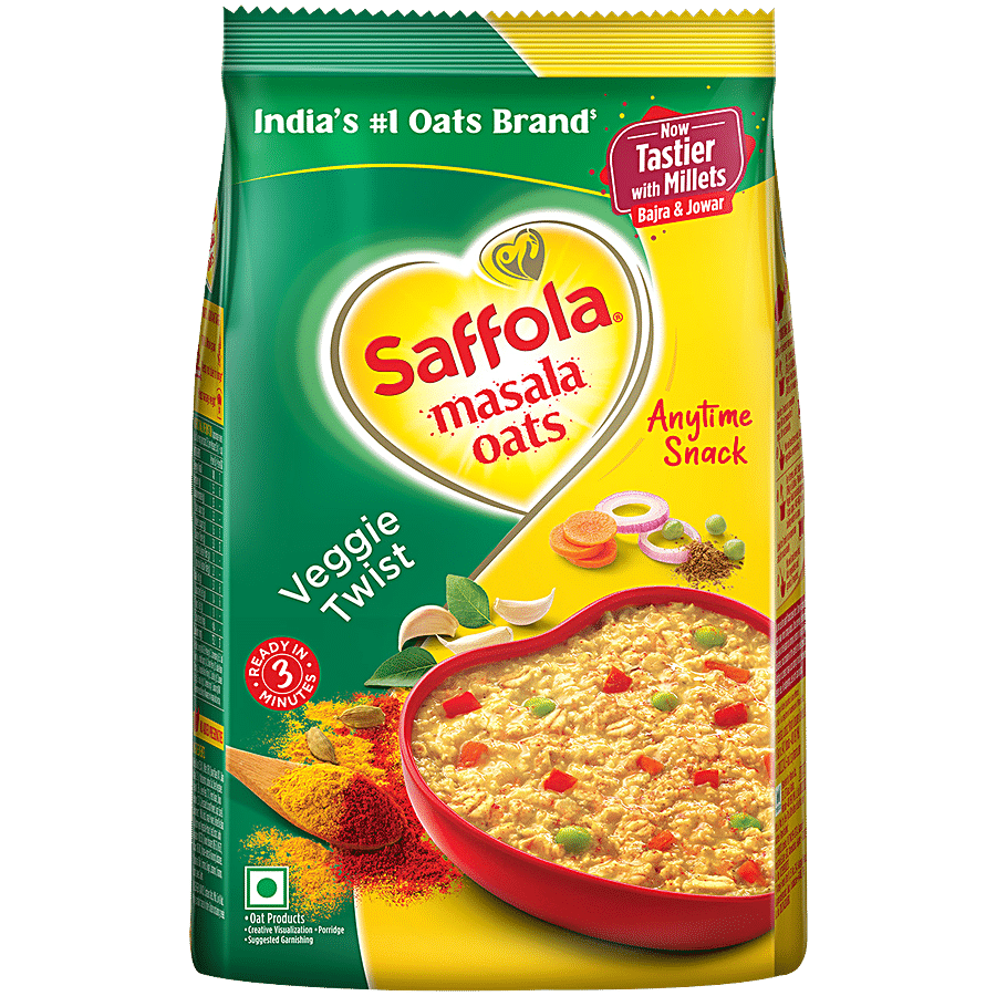 Saffola Masala Oats - Veggie Twist