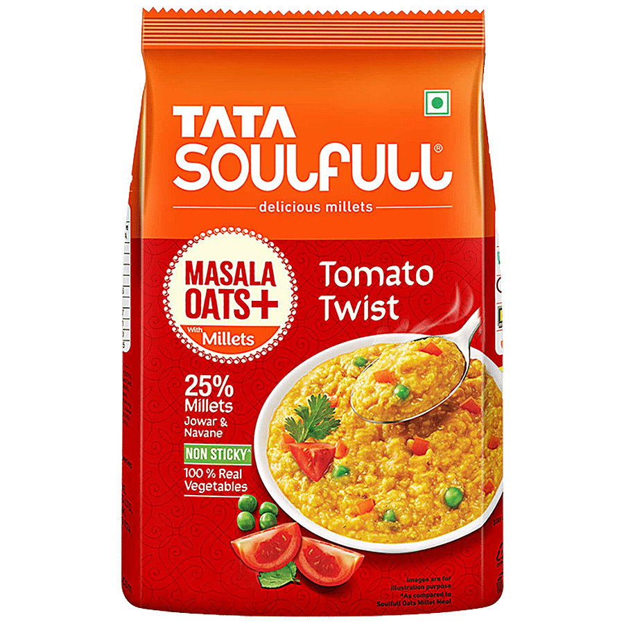 Tata Soulfull Masala Oats+ With 25% Millets