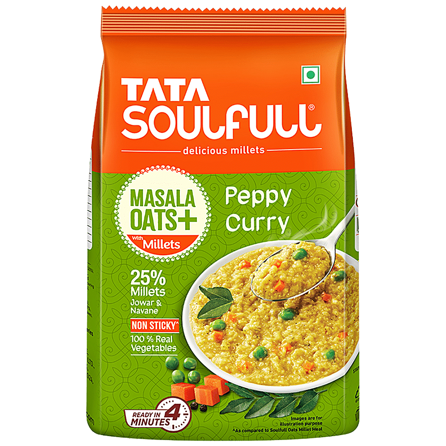 Tata Soulfull Masala Oats+ With 25% Millets