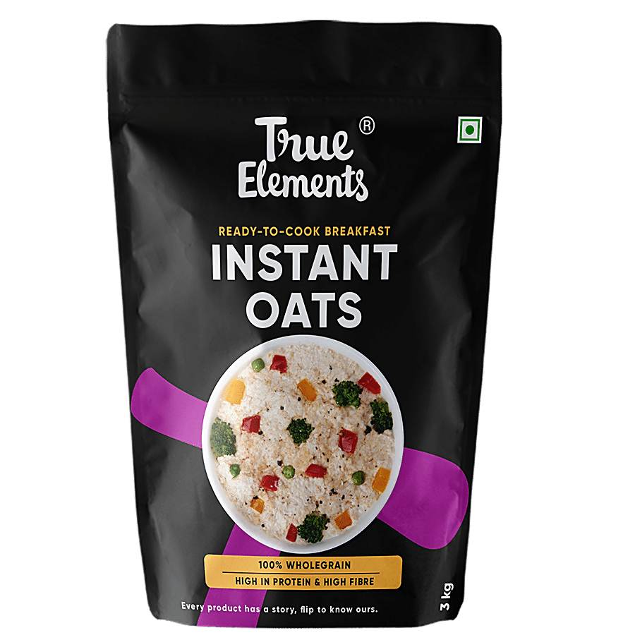 True Elements Whole Instant Oats - Gluten Free