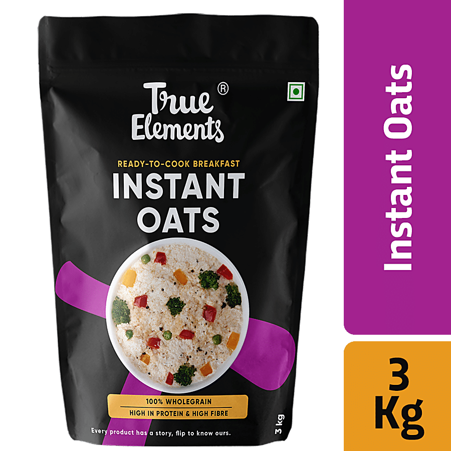 True Elements Whole Instant Oats - Gluten Free