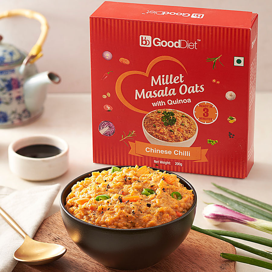 bb Gooddiet Millet Masala Oats - Chinese Chilly