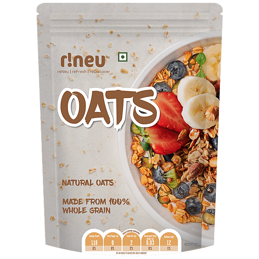 r!neu Natural Oats - Made From 100% Whole Grain