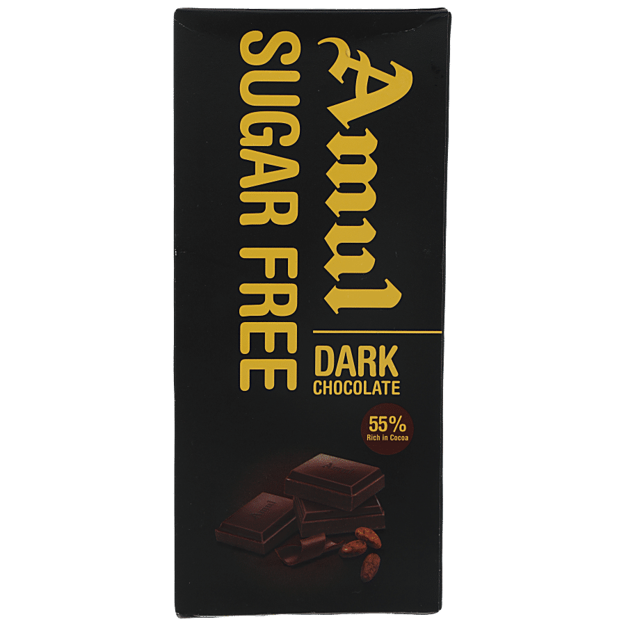 Amul Sugar Free Dark Chocolate