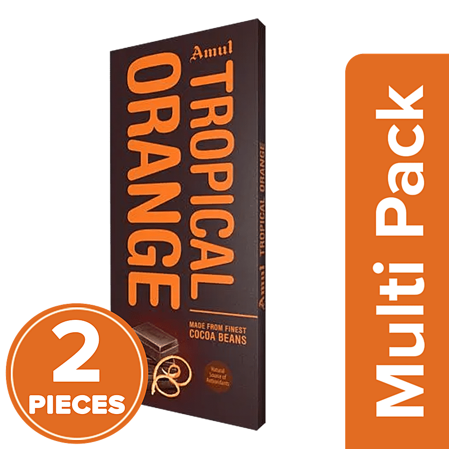 Amul Tropical Orange Dark Chocolate