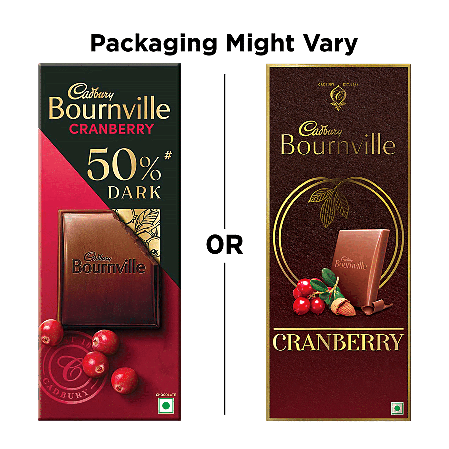 Cadbury Bournville Cranberry Dark Chocolate Bar