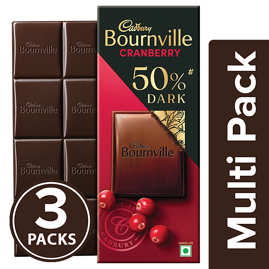 Cadbury Bournville Cranberry Dark Chocolate Bar