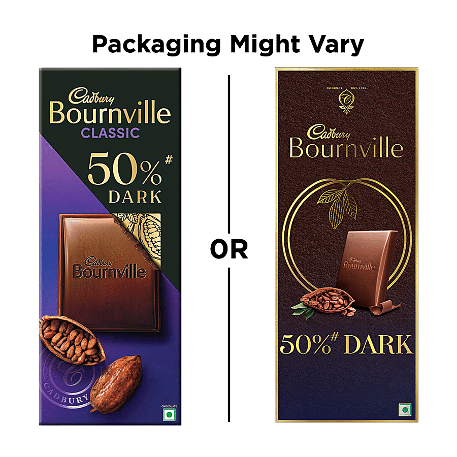 Cadbury Bournville Rich Cocoa Dark Chocolate Bar