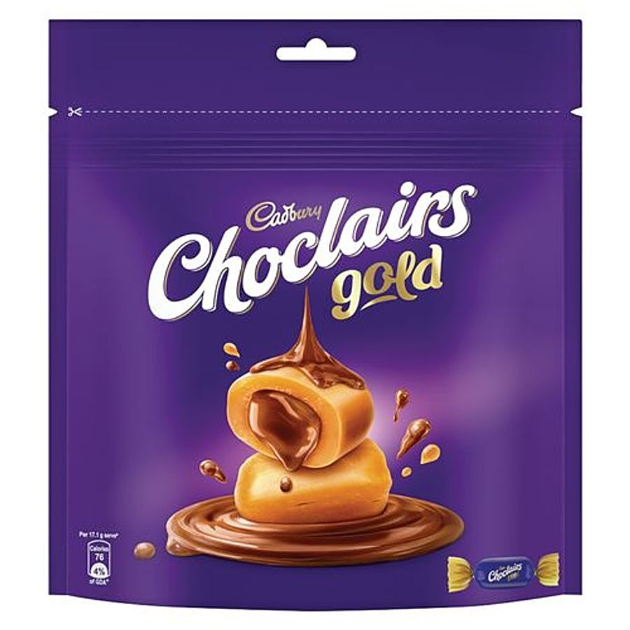 Cadbury Choclairs Choclairs Gold Modified Toffee with Choco Centre