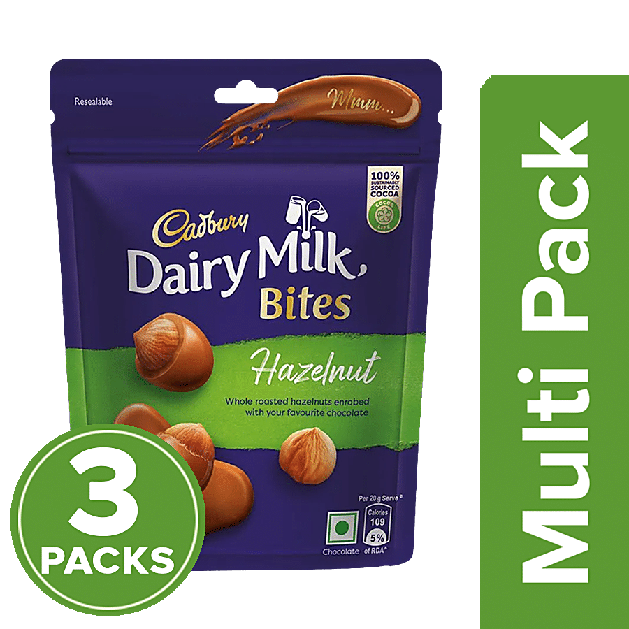 Cadbury Dairy Milk Bites - Hazelnut