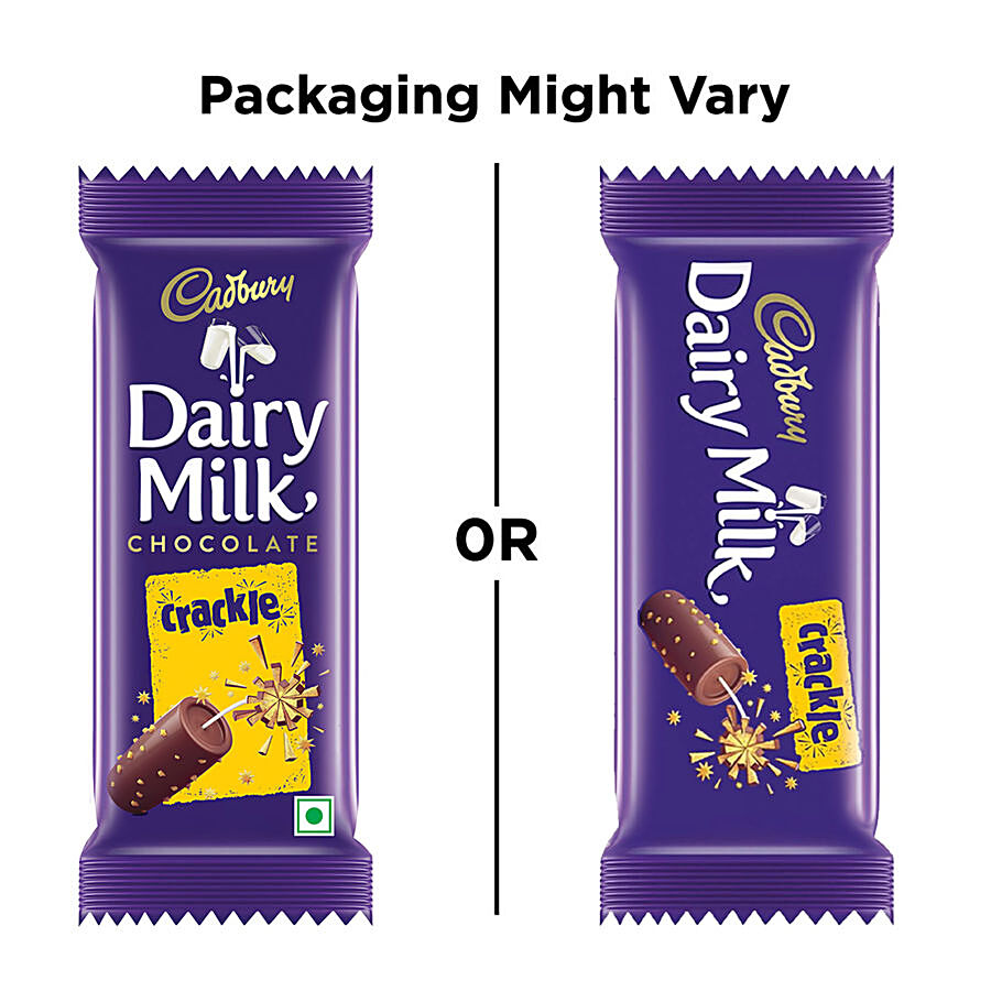 Cadbury Dairy Milk Crackle Chocolate Bar