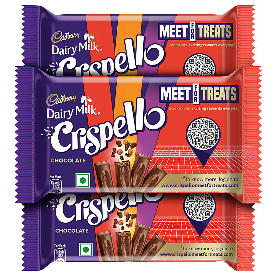 Cadbury Dairy Milk Crispello Chocolate Bar