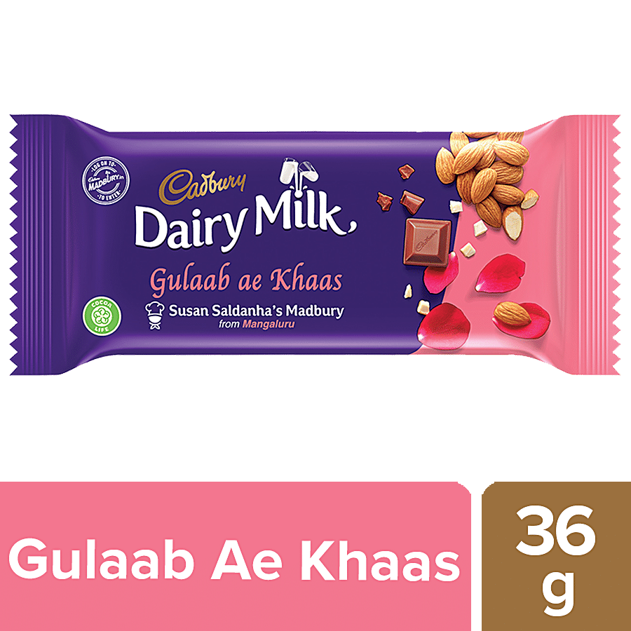 Cadbury Dairy Milk - Gulaab Ae Khaas Madbury Chocolate Bar