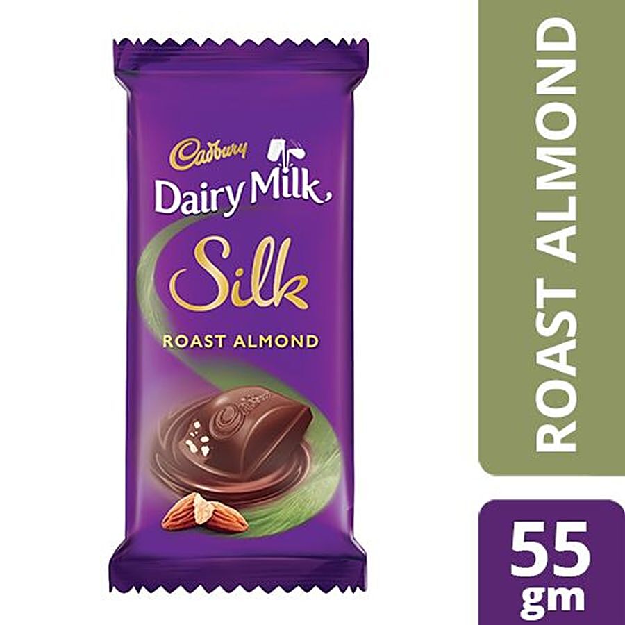 Cadbury Dairy Milk Silk Chocolate Bar - Roasted Almond