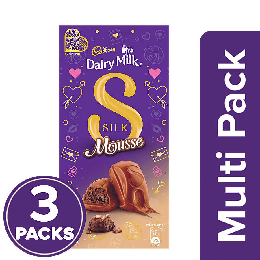 Cadbury Dairy Milk Silk Mousse - Chocolate Bar