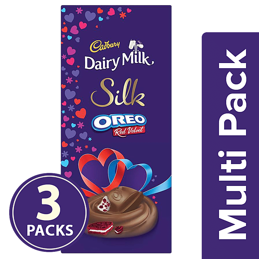 Cadbury Dairy Milk Silk Oreo - Red Velvet Valentines Edition