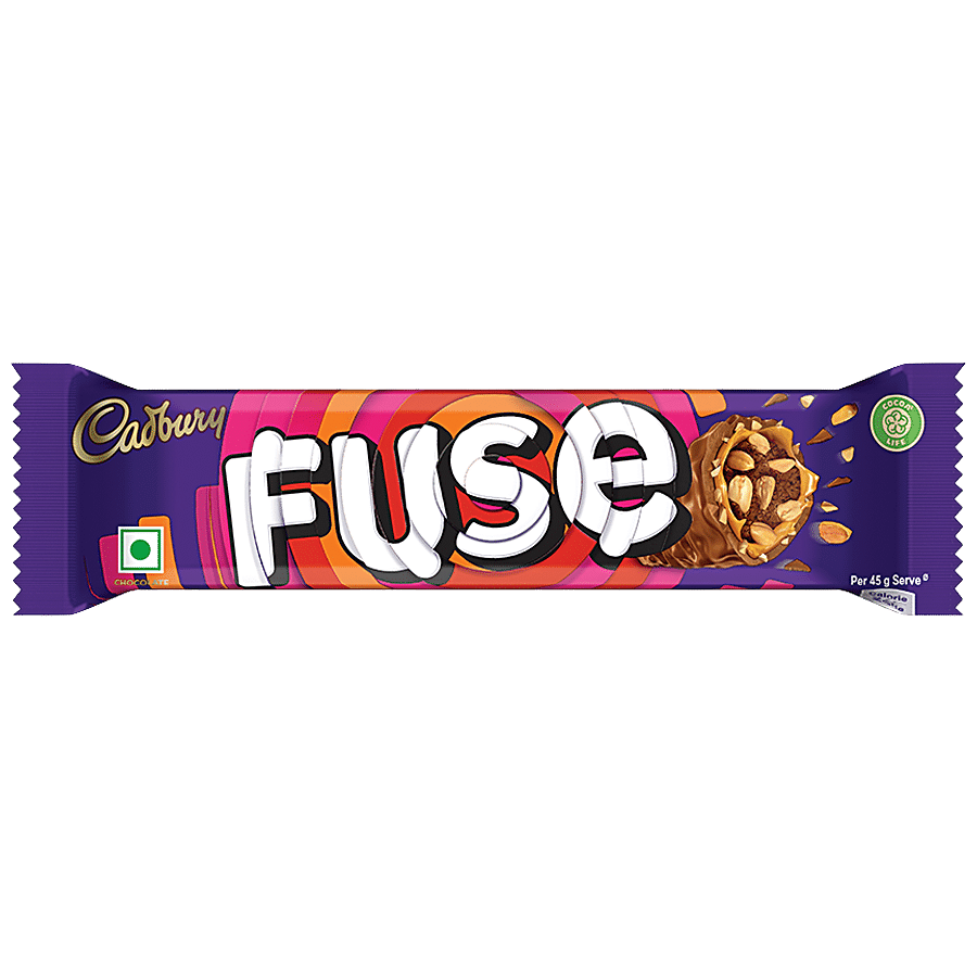 Cadbury Fuse Peanut & Caramel Filled Chocolate Bar